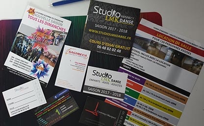 Cartes de visite Enseignes - Nangis 77 cartes visite et flyers Enseignes - Nangis 77